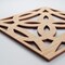 Ekena Millwork Small Baytown Decorative Fretwork Wood Wall Panels, Alder, 11 3/8"W x 11 3/8"H x 3/8"T WALW12X12X0375BYTAL - alternate 4
